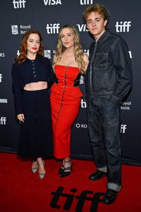 TIFF Toronto Screening River Max Mattern, Jane Levy, Jessica Rothe attending the screening of the movie River ahead of Toronto International Film Festival (TIFF) in Toronto, Canada on September 10, 2026. Photo by Julien Reynaud APS-Medias ABACAPRESS.COM Toronto Canada  Copyright: xReynaudxJulien APS-Medias ABACAx