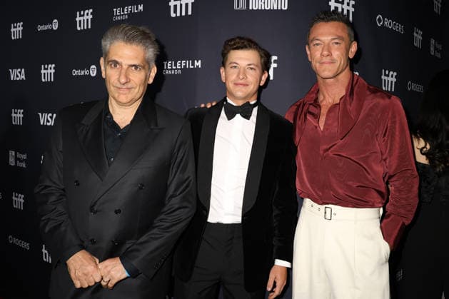 51st Toronto International Film Festival: Red carpet for the film The Housewife featuring Michael Imperioli, Tye Sheridan, and Luke Evans 459575 September 10, 2026 Toronto, Canada  Copyright: xIsabellexVautierx xStarfacex STAR_459575_075