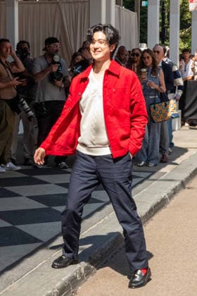 New York, NY, Sept. 10: Yuto Nakajima at the Tommy Hilfiger Spring Summer 2027 show during NYFW in NYC on September 10, 2026. Credit: Camara Porter, AdMedia 459576, 2026 09 10  Copyright: xAdMediax STAR_459576_004