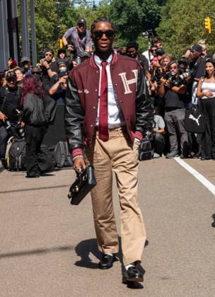New York, NY, Sept. 10: Alton Mason at the Tommy Hilfiger Spring Summer 2027 show during New York Fashion Week in NYC on September 10, 2026. Credit: Camara Porter, MediaPunch 459576, 2026 09 10  Copyright: xAdMediax STAR_459576_023