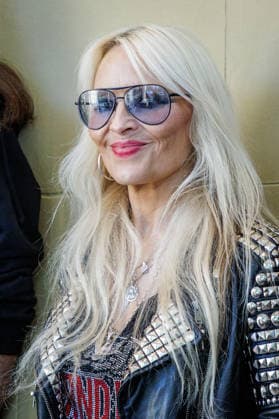 10.09.2026. Wuppertal. Doro Pesch am Rande einer Pressekonferenz zur Bekanntgabe des neu ins Leben gerufenen Udo Dirkschneider Music Award (UDMA). Wuppertal Historische Stadthalle Nordrhein-Westfalen Deutschland