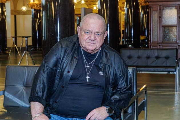 10.09.2026. Wuppertal. Udo Dirkschneider am Rande einer Pressekonferenz zur Bekanntgabe des neu ins Leben gerufenen Udo Dirkschneider Music Award (UDMA). Wuppertal Historische Stadthalle Nordrhein-Westfalen Deutschland