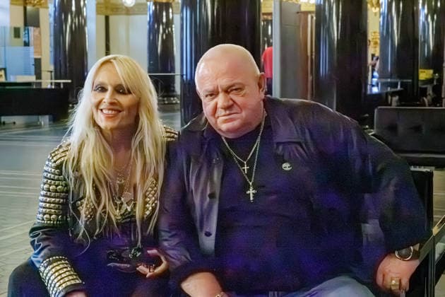 10.09.2026. Wuppertal. (l-r) Doro Pesch und Udo Dirkschneider am Rande einer Pressekonferenz zur Bekanntgabe des neu ins Leben gerufenen Udo Dirkschneider Music Award (UDMA). Wuppertal Historische Stadthalle Nordrhein-Westfalen Deutschland