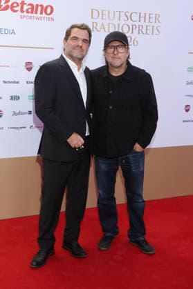 Deutscher Radiopreis 2026 Andreas Altenburg, Bjarne Maedel, Radiopreis 2026, Stage Theater an der Elbe, Hamburg, 10.09.2026 Copyright: xEventpressxBecherx