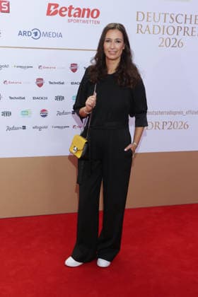 Deutscher Radiopreis 2026 Pinar Atalay, Radiopreis 2026, Stage Theater an der Elbe, Hamburg, 10.09.2026 Copyright: xEventpressxBecherx