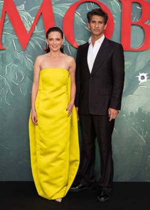 Lara Pulver and Raza Jaffrey attends MobLand Season Two - World Premiere at the Odeon Luxe Leicester Square in London, England. UK. Thursday 10th September 2026. Copyright: xJamesxWarrenx MOBLAND - SEASON TWO - WORLD PREIERE 70