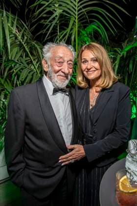 ABB BERTELSMANN- Dieter Hallervorden mit Frau Christiane Zander zu Gast auf der Bertelsmann Party 2026 in der Bertelsmann Repraesentanz am 10.09.2026 in Berlin Berlin Deutschland
