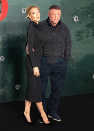 Jacqui Ainsley and Guy Ritchie attends MobLand Season Two - World Premiere at the Odeon Luxe Leicester Square in London, England. UK. Thursday 10th September 2026. Copyright: xJamesxWarrenx MOBLAND - SEASON TWO - WORLD PREIERE 52