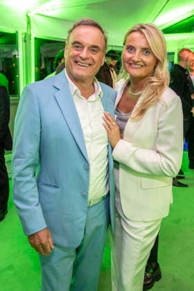 ABB BERTELSMANN- Dr.Georg Kofler und Isabel Kofler zu Gast auf der Bertelsmann Party 2026 in der Bertelsmann Repraesentanz am 10.09.2026 in Berlin Berlin Deutschland
