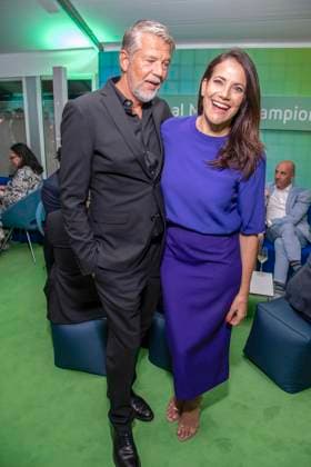 ABB BERTELSMANN- Kai Wiesinger und Bettina Zimmermann zu Gast auf der Bertelsmann Party 2026 in der Bertelsmann Repraesentanz am 10.09.2026 in Berlin Berlin Deutschland