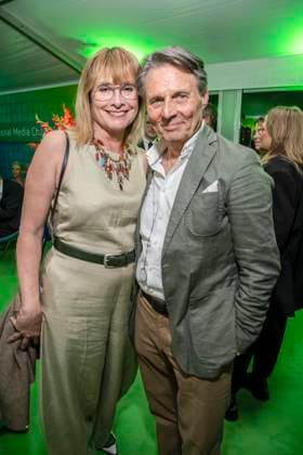ABB BERTELSMANN- Barbara Bahro und Wolfgang Bahro zu Gast auf der Bertelsmann Party 2026 in der Bertelsmann Repraesentanz am 10.09.2026 in Berlin Berlin Deutschland