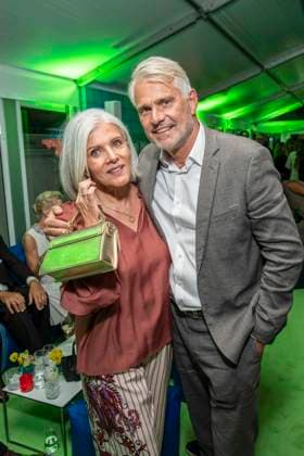 ABB BERTELSMANN- Birgit Schrowange und Frank Spothelfer zu Gast auf der Bertelsmann Party 2026 in der Bertelsmann Repraesentanz am 10.09.2026 in Berlin Berlin Deutschland