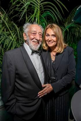 ABB BERTELSMANN- Dieter Hallervorden mit Frau Christiane Zander zu Gast auf der Bertelsmann Party 2026 in der Bertelsmann Repraesentanz am 10.09.2026 in Berlin Berlin Deutschland