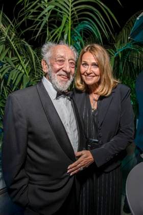 ABB BERTELSMANN- Dieter Hallervorden mit Frau Christiane Zander zu Gast auf der Bertelsmann Party 2026 in der Bertelsmann Repraesentanz am 10.09.2026 in Berlin Berlin Deutschland
