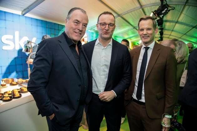 ABB BERTELSMANN- Clemens Tönnies, Jens Spahn und Hendrik Streeck zu Gast auf der Bertelsmann Party 2026 in der Bertelsmann Repraesentanz am 10.09.2026 in Berlin Berlin Deutschland