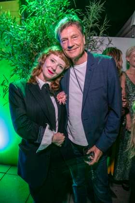 ABB BERTELSMANN- Sarah Bauerett und Roland Suso Richter zu Gast auf der Bertelsmann Party 2026 in der Bertelsmann Repraesentanz am 10.09.2026 in Berlin Berlin Deutschland