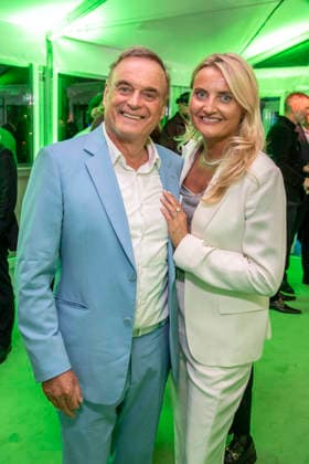 ABB BERTELSMANN- Dr.Georg Kofler und Isabel Kofler zu Gast auf der Bertelsmann Party 2026 in der Bertelsmann Repraesentanz am 10.09.2026 in Berlin Berlin Deutschland