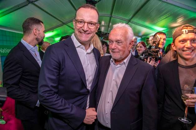 ABB BERTELSMANN- Daniel Funke, Jens Spahn und Wolfgang Kubicki zu Gast auf der Bertelsmann Party 2026 in der Bertelsmann Repraesentanz am 10.09.2026 in Berlin Berlin Deutschland