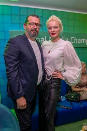ABB BERTELSMANN- Christian Moestl und Franziska Knuppe zu Gast auf der Bertelsmann Party 2026 in der Bertelsmann Repraesentanz am 10.09.2026 in Berlin Berlin Deutschland