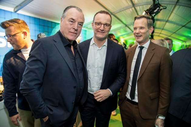 ABB BERTELSMANN- Clemens Tönnies, Jens Spahn und Hendrik Streeck zu Gast auf der Bertelsmann Party 2026 in der Bertelsmann Repraesentanz am 10.09.2026 in Berlin Berlin Deutschland