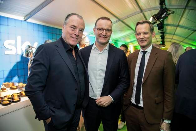 ABB BERTELSMANN- Clemens Tönnies, Jens Spahn und Hendrik Streeck zu Gast auf der Bertelsmann Party 2026 in der Bertelsmann Repraesentanz am 10.09.2026 in Berlin Berlin Deutschland