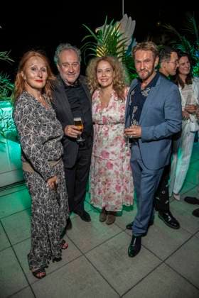 ABB BERTELSMANN- Birgitt Wolff, Harold Faltermeyer, Patricia Lueger und Thure Riefenstein zu Gast auf der Bertelsmann Party 2026 in der Bertelsmann Repraesentanz am 10.09.2026 in Berlin Berlin Deutschland