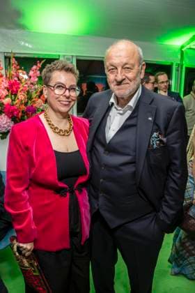 ABB BERTELSMANN- Maren Mutenbeck und Leonard Lansink zu Gast auf der Bertelsmann Party 2026 in der Bertelsmann Repraesentanz am 10.09.2026 in Berlin Berlin Deutschland