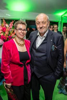 ABB BERTELSMANN- Maren Mutenbeck und Leonard Lansink zu Gast auf der Bertelsmann Party 2026 in der Bertelsmann Repraesentanz am 10.09.2026 in Berlin Berlin Deutschland