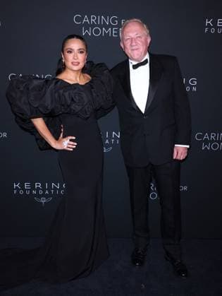 5th Annual Kering Caring For Women - NYC Salma Hayek and François-Henri Pinault attend the 5th Annual Kering Caring For Women at The Pool restaurant in New York, NY on September 10, 2026. Photo by Charles Guerin ABACAPRESS.COM New York City NY United States  Copyright: xGuerinxCharles ABACAx