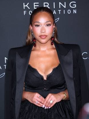 5th Annual Kering Caring For Women - NYC Jordyn Woods attends the 5th Annual Kering Caring For Women at The Pool restaurant in New York, NY on September 10, 2026. Photo by Charles Guerin ABACAPRESS.COM New York City NY United States  Copyright: xGuerinxCharles ABACAx