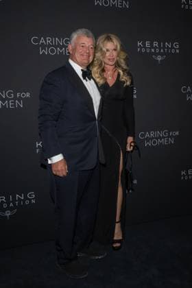 September 10, 2026, New York, New York, United States: (L-R) William P. Lauder and Lara Shriftman attend.Celebrities attend the Kering Foundation s Caring For Women Dinner at The Pool on September 10, 2026 in New York City. New York United States  - ZUMAs197 20260910_aaa_s197_745 Copyright: xRonxAdarx