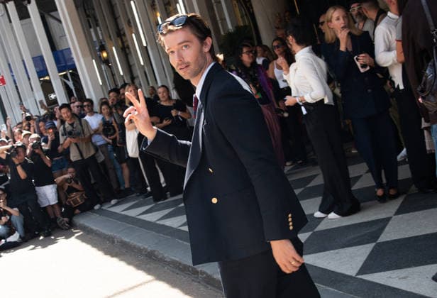 Celebrities at the New York Fashion Week Tommy Hilfiger Show Featuring: Patrick Schwarzenegger Where: New York, New York, United States When: 10 Sep 2026 Credit: Janet Mayer INSTARimages.com EDITORIAL USE ONLY. NOT FOR USE BY NEWSPAPERS BASED IN THE UK. Copyright: xx instar56005842