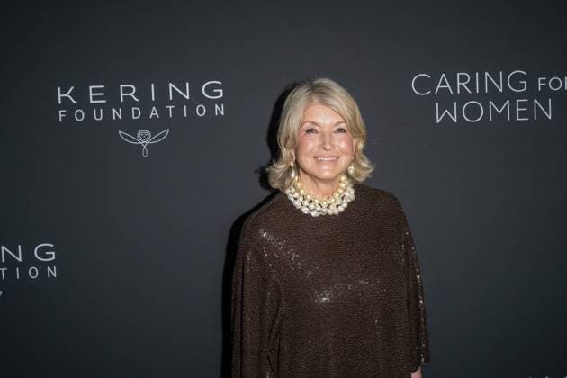 September 10, 2026, New York, New York, United States: Martha Stewart attends.Celebrities attend the Kering Foundation s Caring For Women Dinner at The Pool on September 10, 2026 in New York City. New York United States  - ZUMAs197 20260910_aaa_s197_817 Copyright: xRonxAdarx