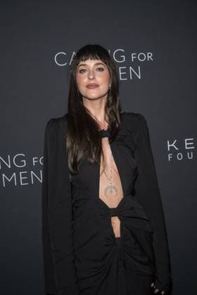 September 10, 2026, New York, New York, United States: Dakota Johnson attends.Celebrities attend the Kering Foundation s Caring For Women Dinner at The Pool on September 10, 2026 in New York City. New York United States  - ZUMAs197 20260910_aaa_s197_825 Copyright: xRonxAdarx