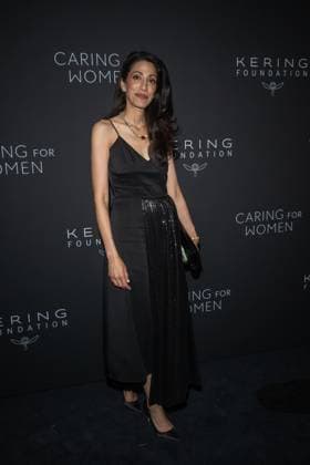 September 10, 2026, New York, New York, United States: Huma Abedin attends.Celebrities attend the Kering Foundation s Caring For Women Dinner at The Pool on September 10, 2026 in New York City. New York United States  - ZUMAs197 20260910_aaa_s197_827 Copyright: xRonxAdarx