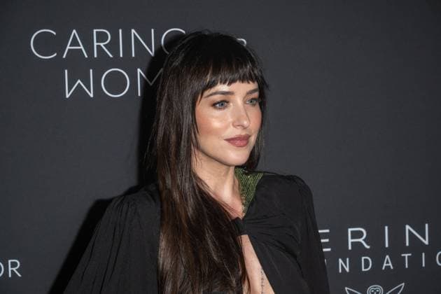 September 10, 2026, New York, New York, United States: Dakota Johnson attends.Celebrities attend the Kering Foundation s Caring For Women Dinner at The Pool on September 10, 2026 in New York City. New York United States  - ZUMAs197 20260910_aaa_s197_835 Copyright: xRonxAdarx