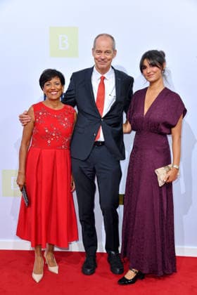 Shobhna Mohn , Christoph Mohn und Vanessa Mohn bei der Bertelsmann Party 2026 in der Bertelsmann Repräsentanz in Berlin am 10.09.2026