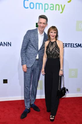 Steffen Hallaschka mit Frau Anne-Kathrin Hallaschka bei der Bertelsmann Party 2026 in der Bertelsmann Repräsentanz in Berlin am 10.09.2026
