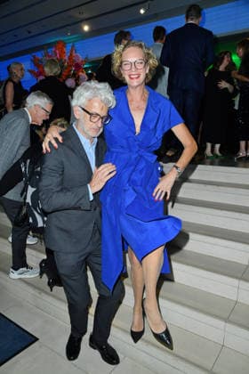 Dominic Raacke und Alexandra Rohleder bei der Bertelsmann Party 2026 in der Bertelsmann Repräsentanz in Berlin am 10.09.2026