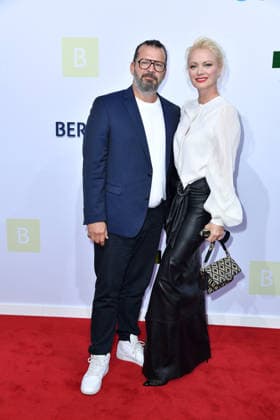 Christian Möstl und Franziska Knuppe bei der Bertelsmann Party 2026 in der Bertelsmann Repräsentanz in Berlin am 10.09.2026