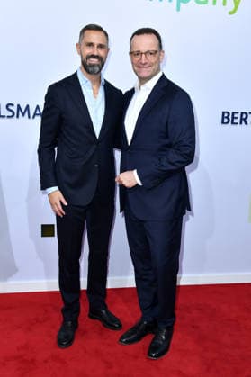 Daniel Funke und Jens Spahn bei der Bertelsmann Party 2026 in der Bertelsmann Repräsentanz in Berlin am 10.09.2026