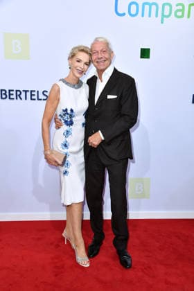 Grit Weiss und Jo Groebel bei der Bertelsmann Party 2026 in der Bertelsmann Repräsentanz in Berlin am 10.09.2026