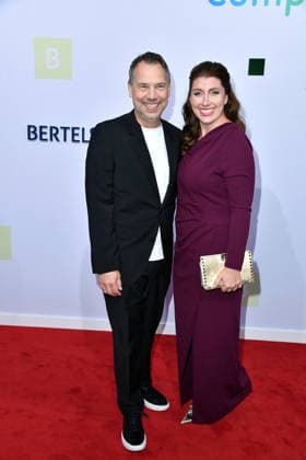 Sebastian Fitzek mit Frau Linda Fitzek bei der Bertelsmann Party 2026 in der Bertelsmann Repräsentanz in Berlin am 10.09.2026