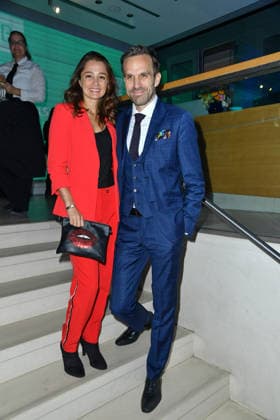 Sarah Alles und Marco van Dre bei der Bertelsmann Party 2026 in der Bertelsmann Repräsentanz in Berlin am 10.09.2026