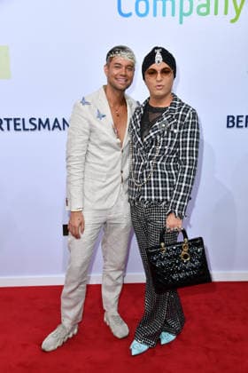 Marcell Damaschke und Julian F.M. Stoeckel bei der Bertelsmann Party 2026 in der Bertelsmann Repräsentanz in Berlin am 10.09.2026