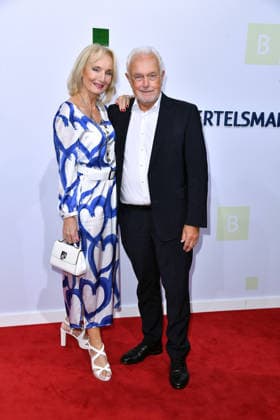 Wolfgang Kubicki mit Frau Annette Marberth-Kubick bei der Bertelsmann Party 2026 in der Bertelsmann Repräsentanz in Berlin am 10.09.2026