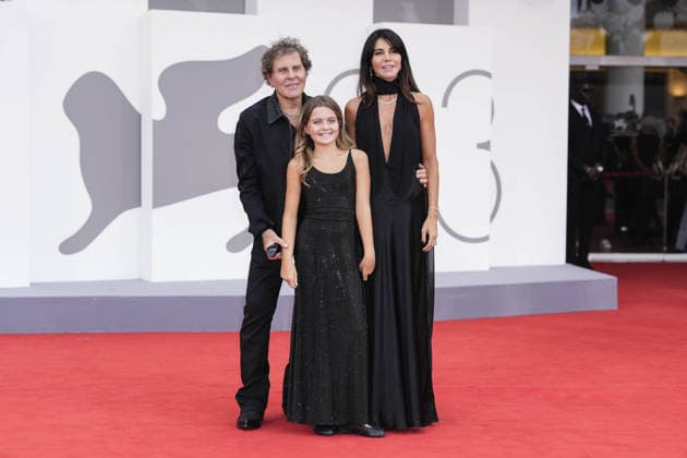Be Brave Screening - The 83rd Venice International Film Foto IPP Daniele Cifala’ Venezia 10 09 2026 Be Brave Screening - The 83rd Venice International Film Festival nella foto : Renzo Rosso, Sydne Rosso and Arianna Alessi attend the Be Brave Screening during the 83rd Venice International Film Festival at Sala Grande on September 10, 2026 in Venice, Italy. Italy Photo Press - World Copyright Be Brave Screening - The 83rd