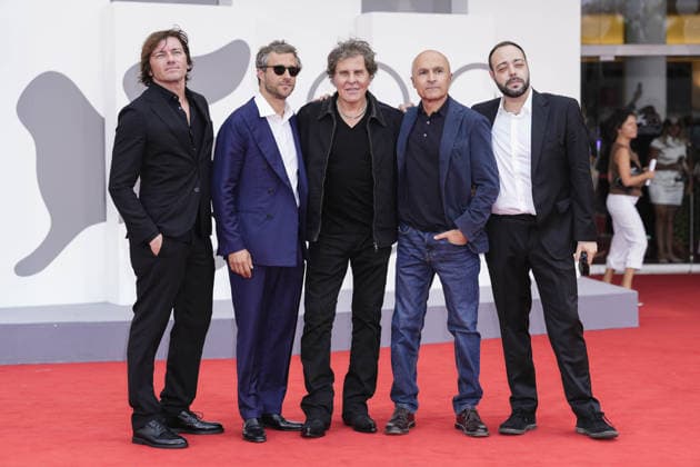 Be Brave Screening - The 83rd Venice International Film Foto IPP Daniele Cifala’ Venezia 10 09 2026 Be Brave Screening - The 83rd Venice International Film Festival nella foto : Marco Pianigiani, director Francesco Carrozzini, Renzo Rosso, Lorenzo Mieli and Roberto Beragnoli attend the Be Brave Screening during the 83rd Venice International Film Festival at Sala Grande on September 10, 2026 in Venice, Italy. Italy Photo Press - World Copyright Be Brave Screening - The 83rd