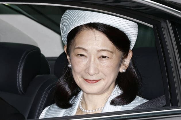 Japan Crown Princess Kiko s 60th birthday Japanese Crown Princess Kiko arrives at the Imperial Palace in Tokyo on Sept. 11, 2026, her 60th birthday, to meet Emperor Naruhito and Empress Masako.  A14AA0005627473P