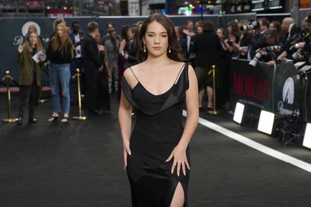 Red carpet arrivals for the world premiere of Mobland season 2 at Odeon Luxe Leicester Square Featuring: Teddie Allen Where: London, United Kingdom When: 10 Sep 2026 Credit: Alan West Cover Images EDITORIAL USE ONLY. NOT FOR USE BY NEWSPAPERS BASED IN THE UK. Copyright: xx coverimg56006593